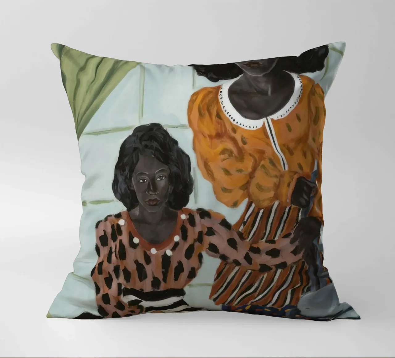 Window Reflections decorative cushion by Ebony Carpenter