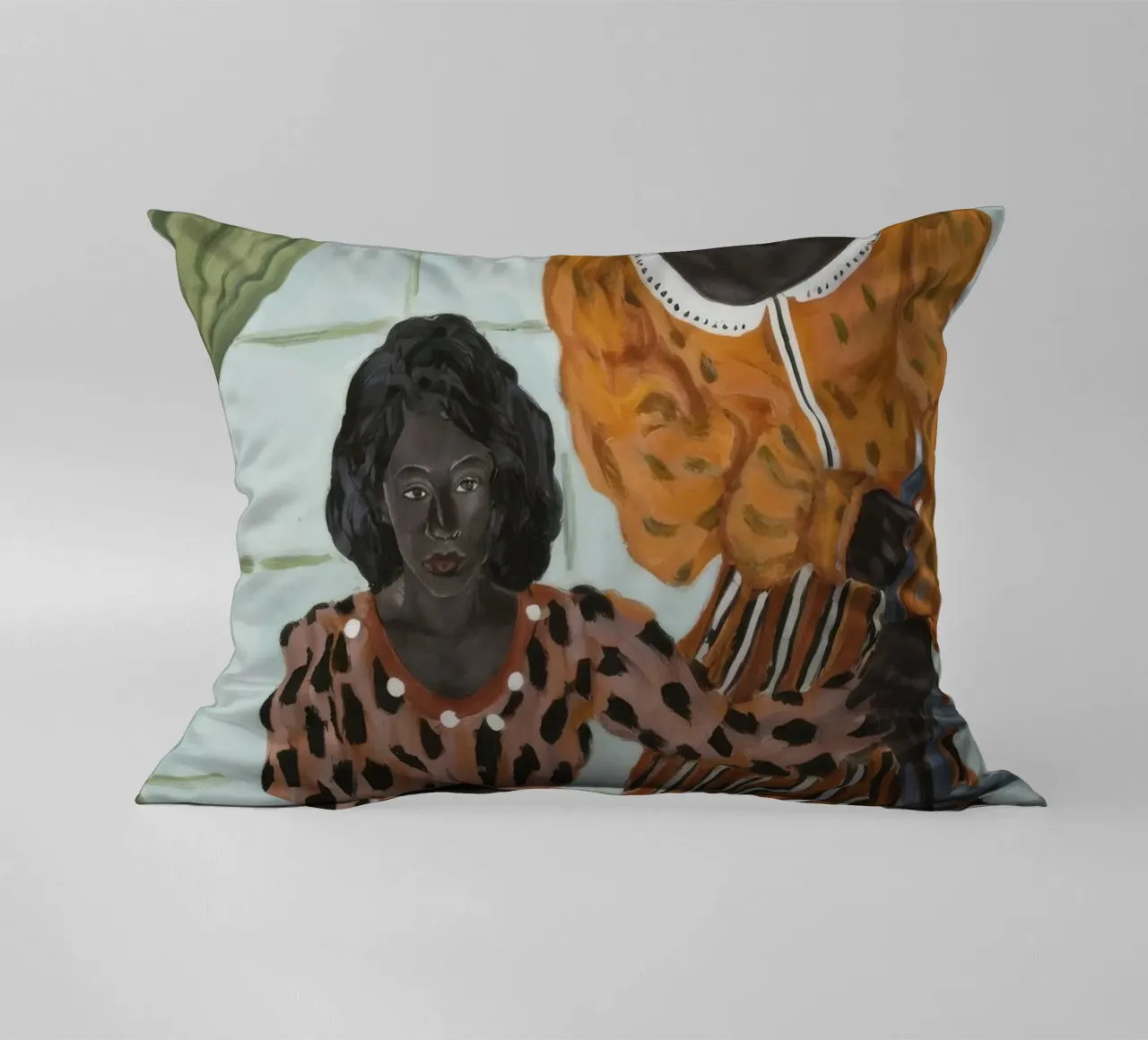 Window Reflections decorative cushion by Ebony Carpenter