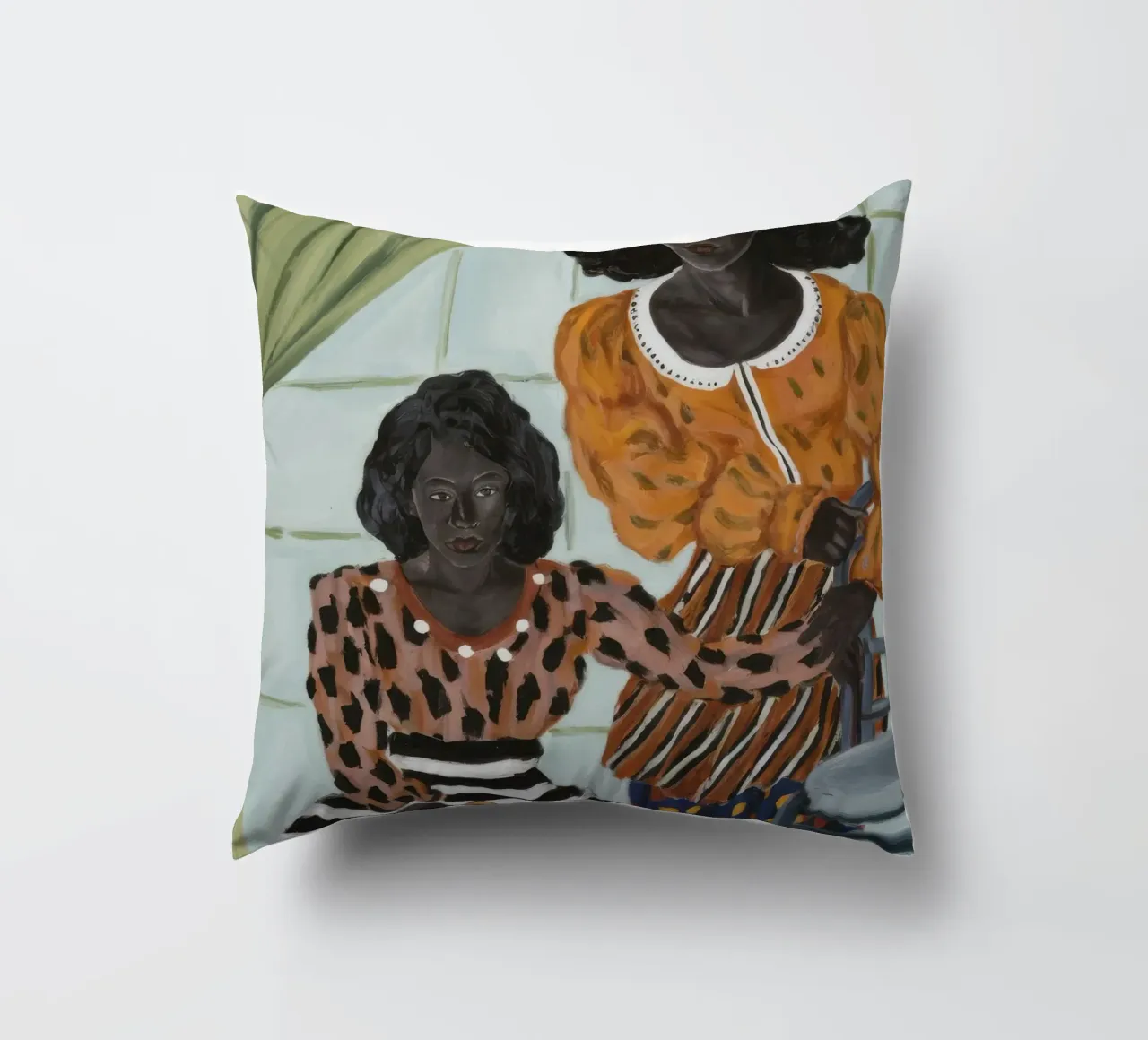 Window Reflections decorative cushion by Ebony Carpenter