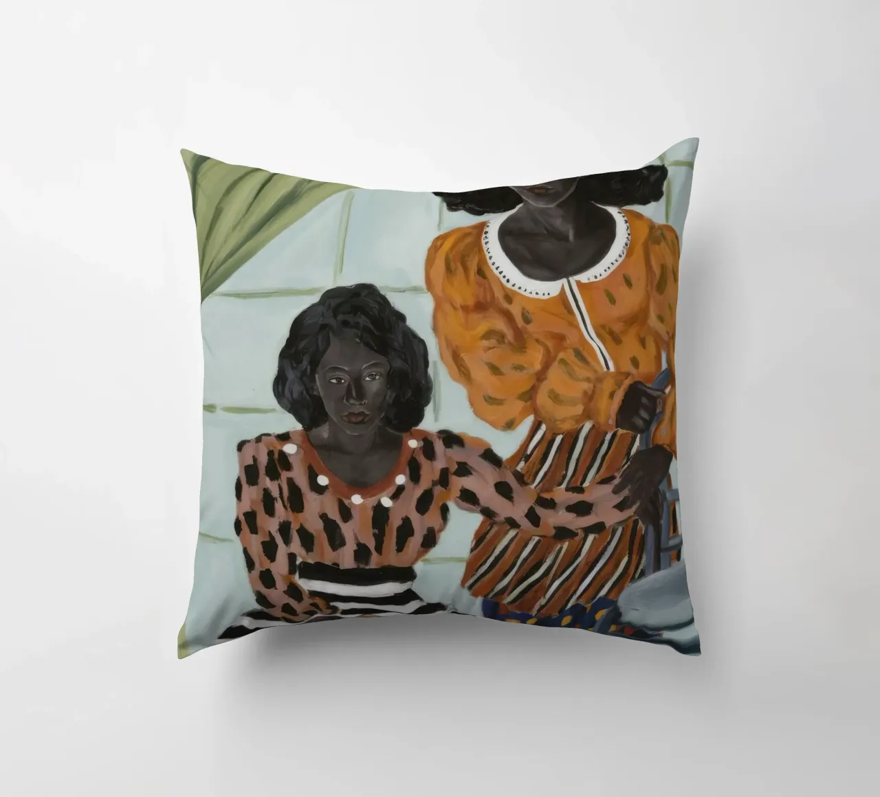 Window Reflections decorative cushion by Ebony Carpenter