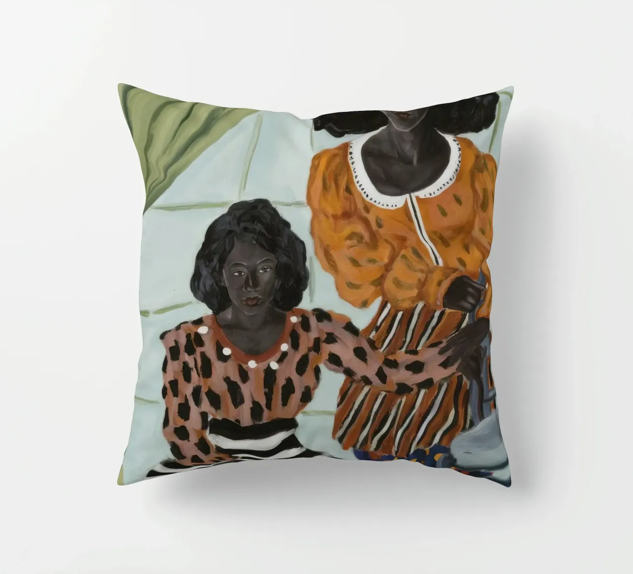 Window Reflections decorative cushion by Ebony Carpenter