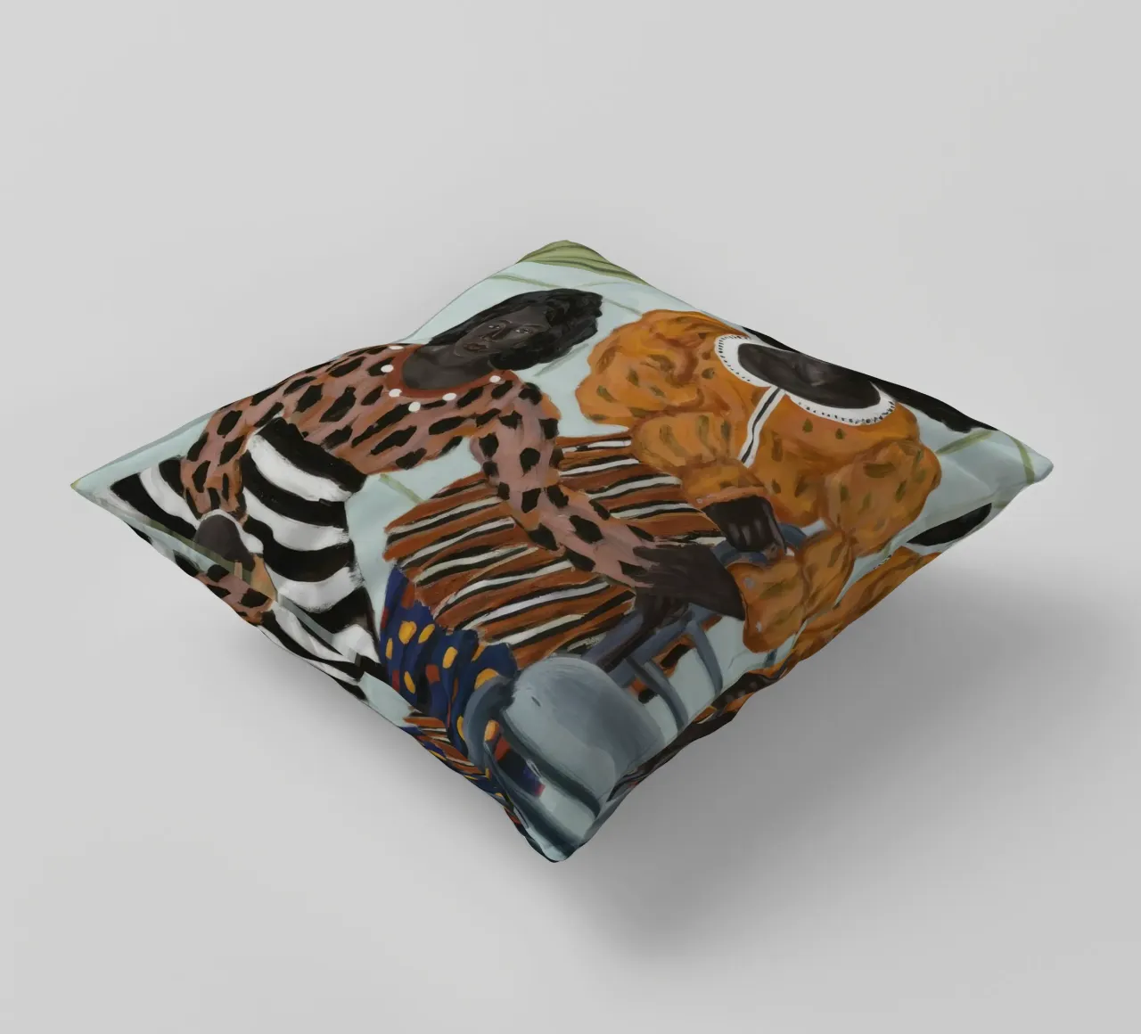 Window Reflections decorative cushion by Ebony Carpenter