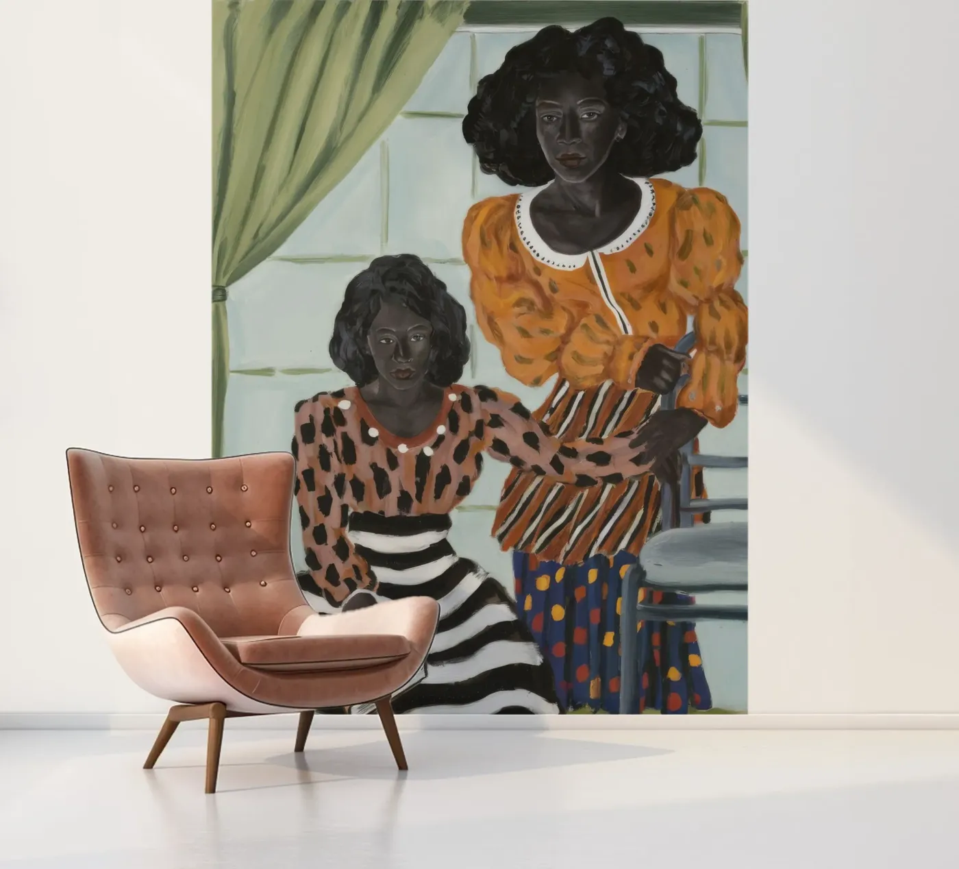 Raam Reflecties fotobehang van Ebony Carpenter