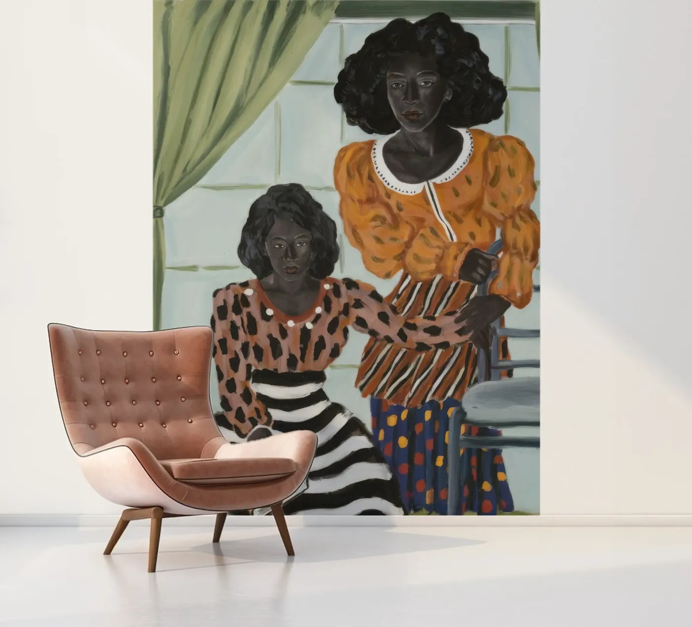 Raam Reflecties fotobehang van Ebony Carpenter