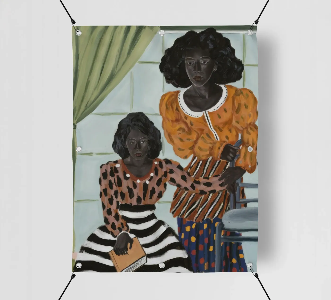 Window Reflections pvc cover by Ebony Carpenter