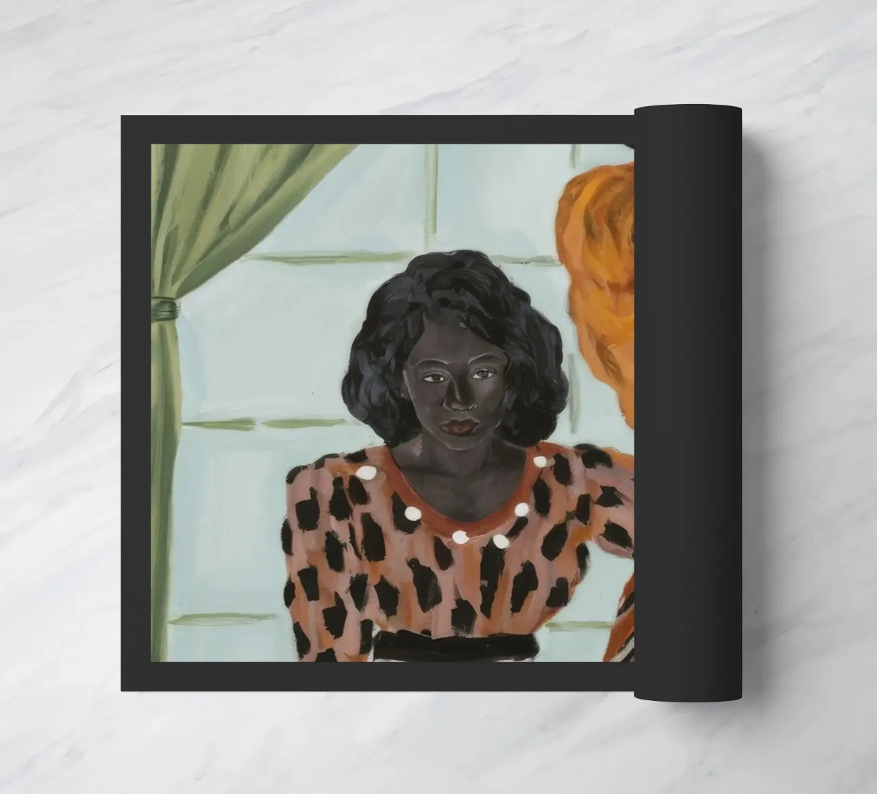 Window Reflections doormat by Ebony Carpenter