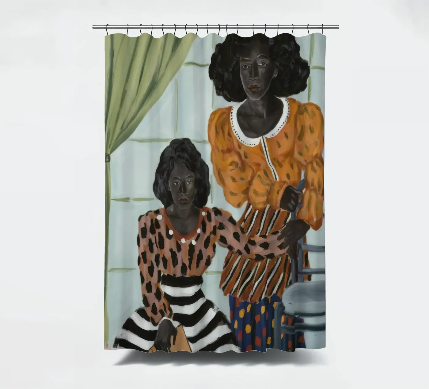 Raam Reflecties douchegordijn van Ebony Carpenter