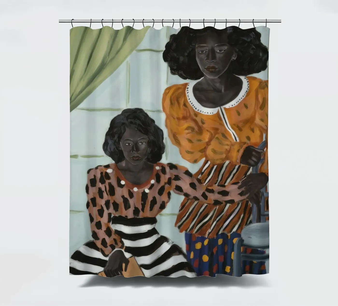 Raam Reflecties douchegordijn van Ebony Carpenter