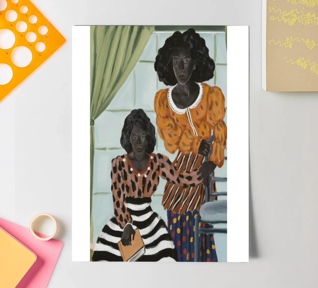 Riflessi della finestra foglio adesivo da Ebony Carpenter