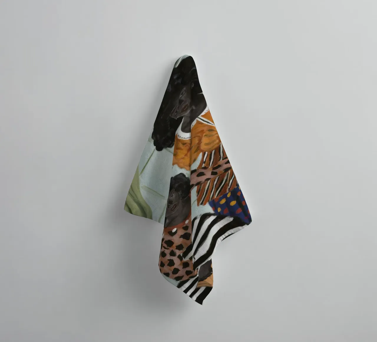 Window Reflections towel by Ebony Carpenter