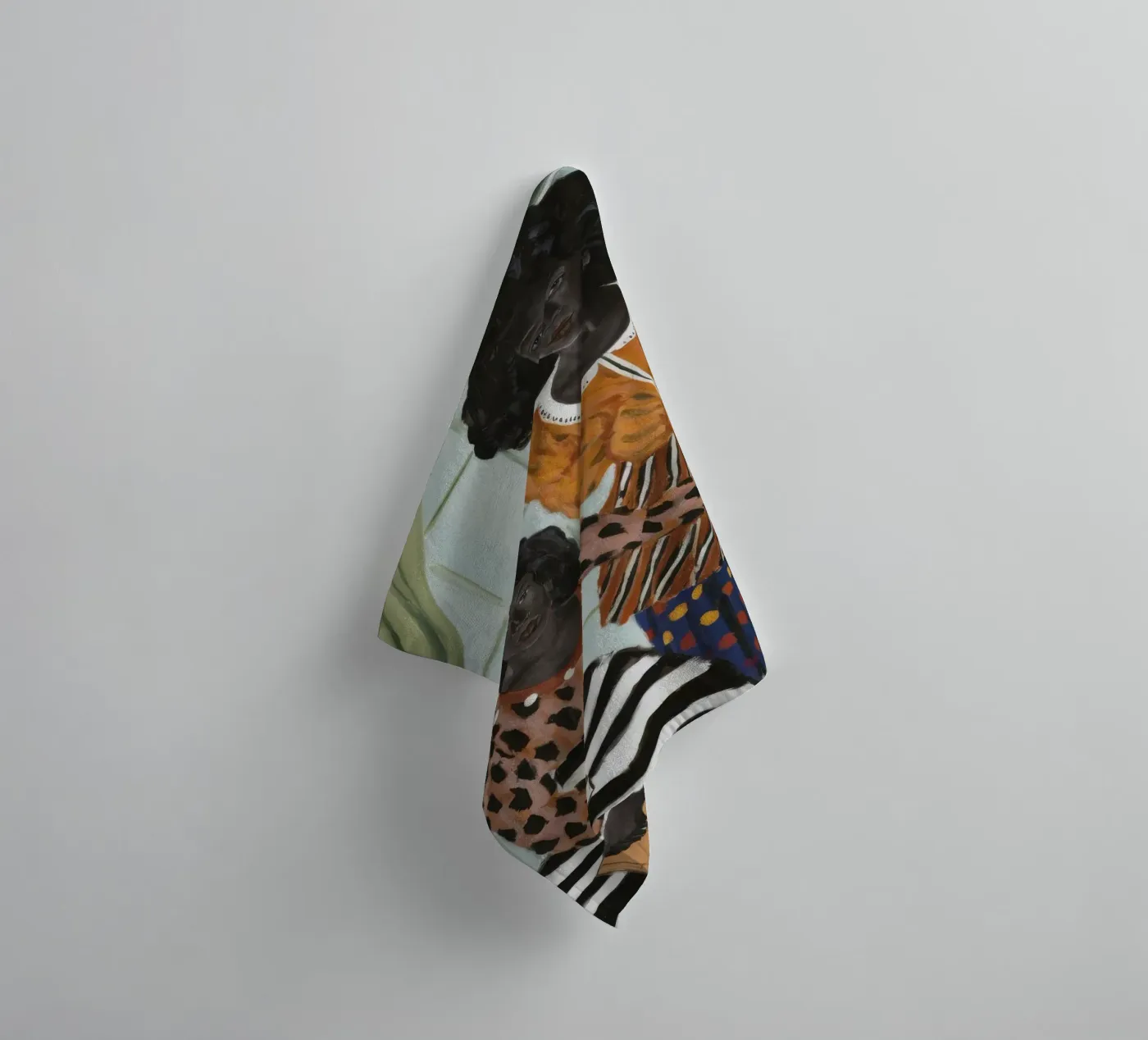 Raam Reflecties badhanddoek van Ebony Carpenter