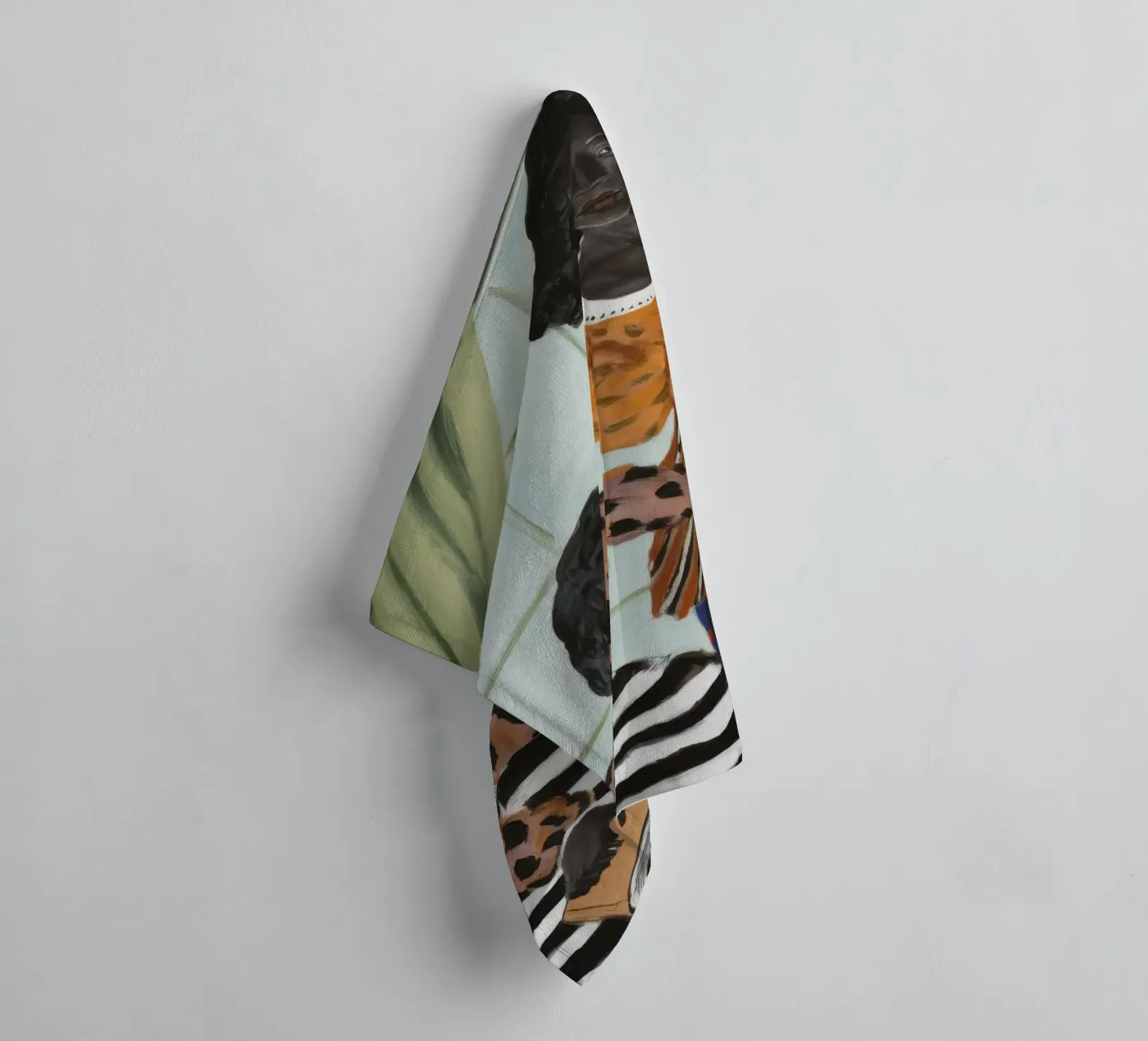 Window Reflections badhanddoek van Ebony Carpenter