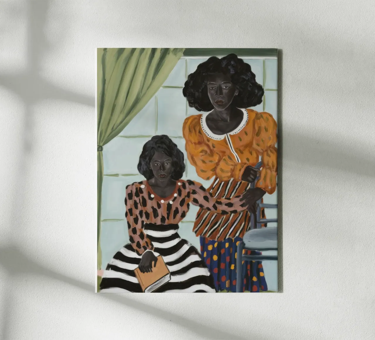 Window Reflections canvas by Ebony Carpenter