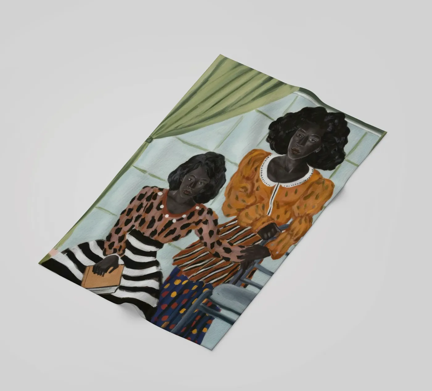 Riflessi della finestra telo mare da Ebony Carpenter