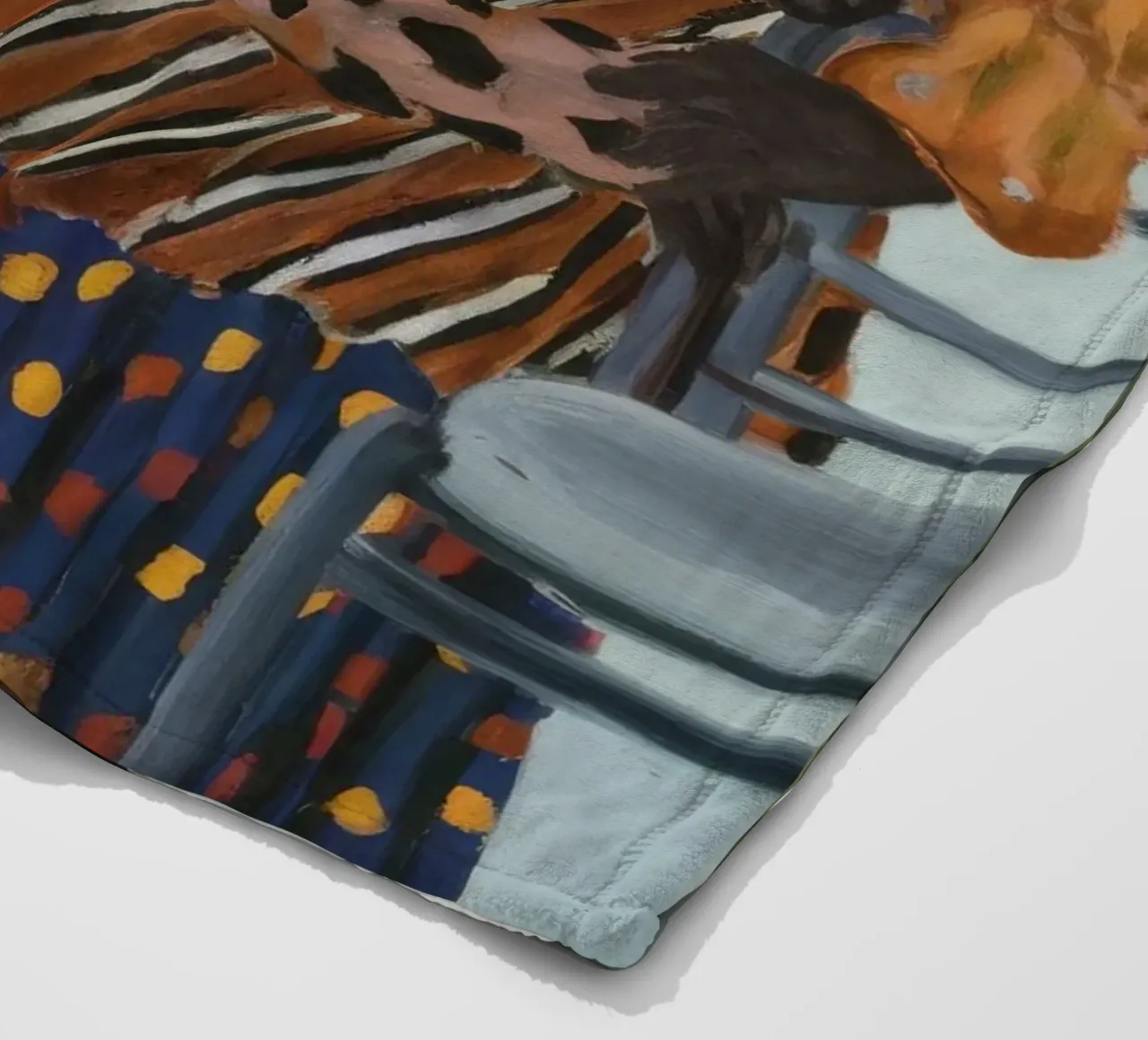 Raam Reflecties fleecedeken van Ebony Carpenter