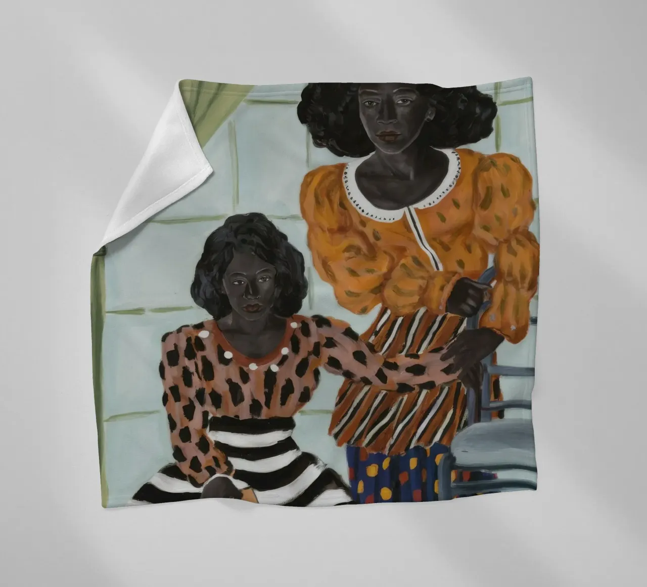 Raam Reflecties fleecedeken van Ebony Carpenter