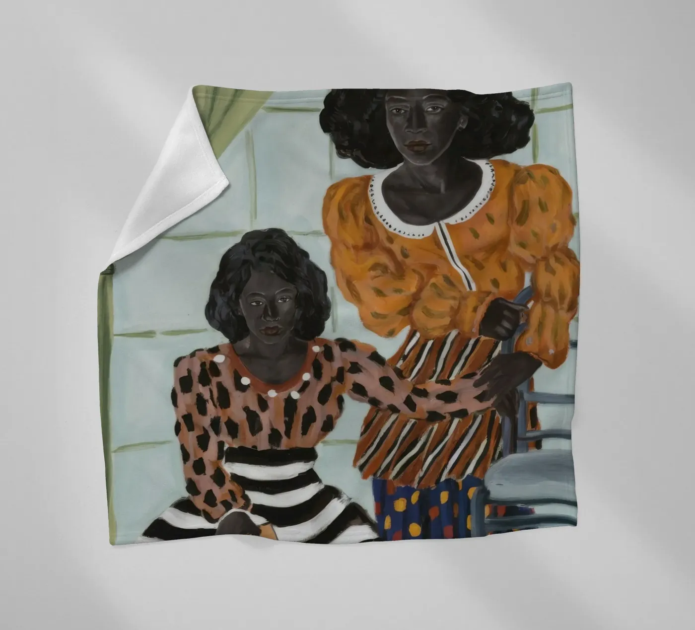 Window Reflections fleecedeken van Ebony Carpenter