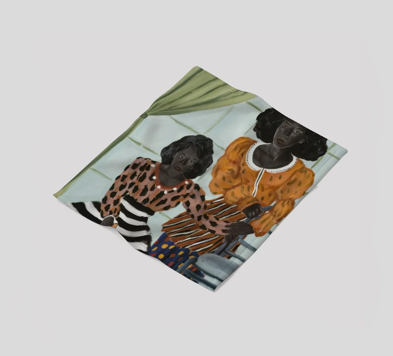 Raam Reflecties fleecedeken van Ebony Carpenter