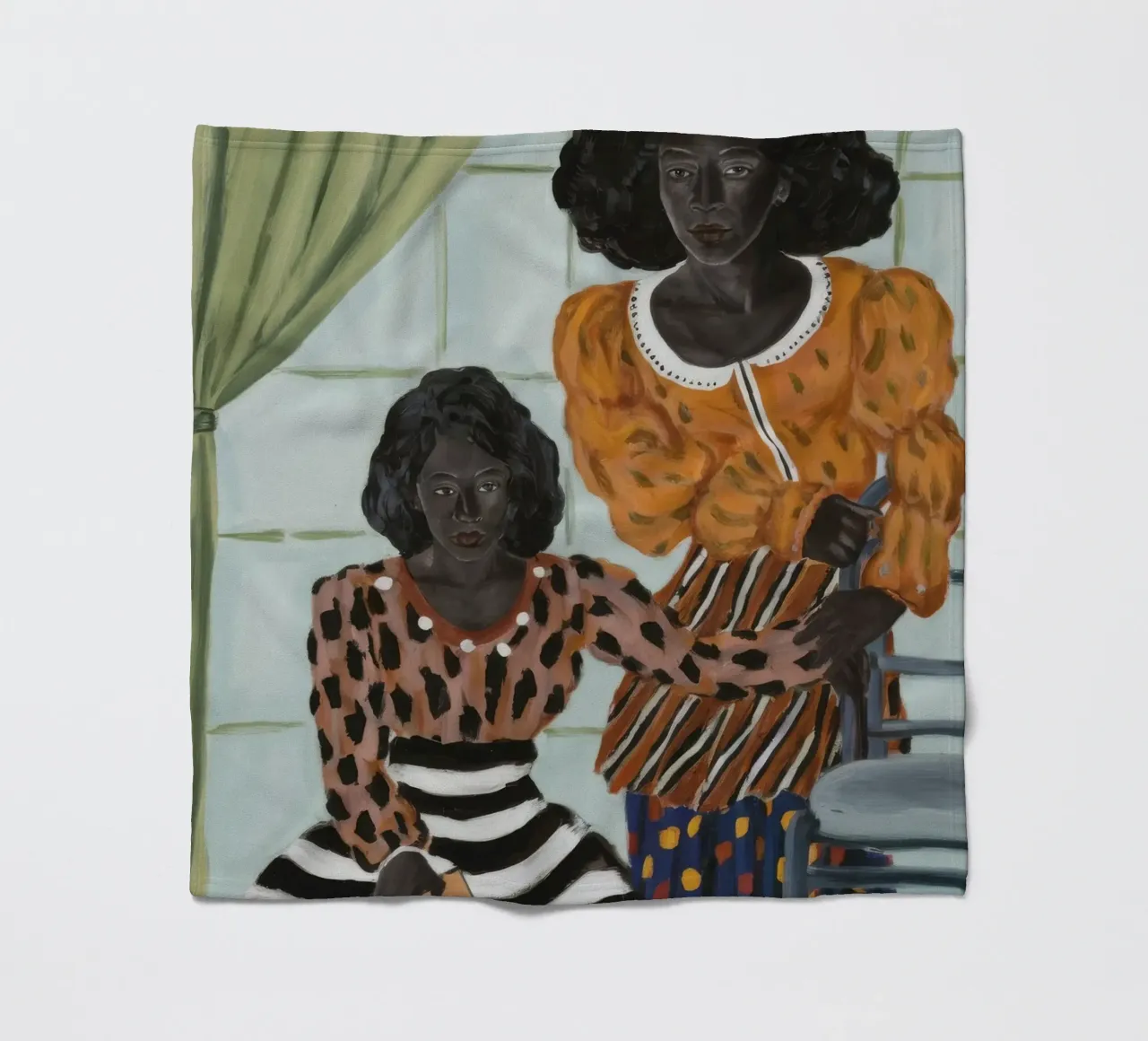 Raam Reflecties fleecedeken van Ebony Carpenter