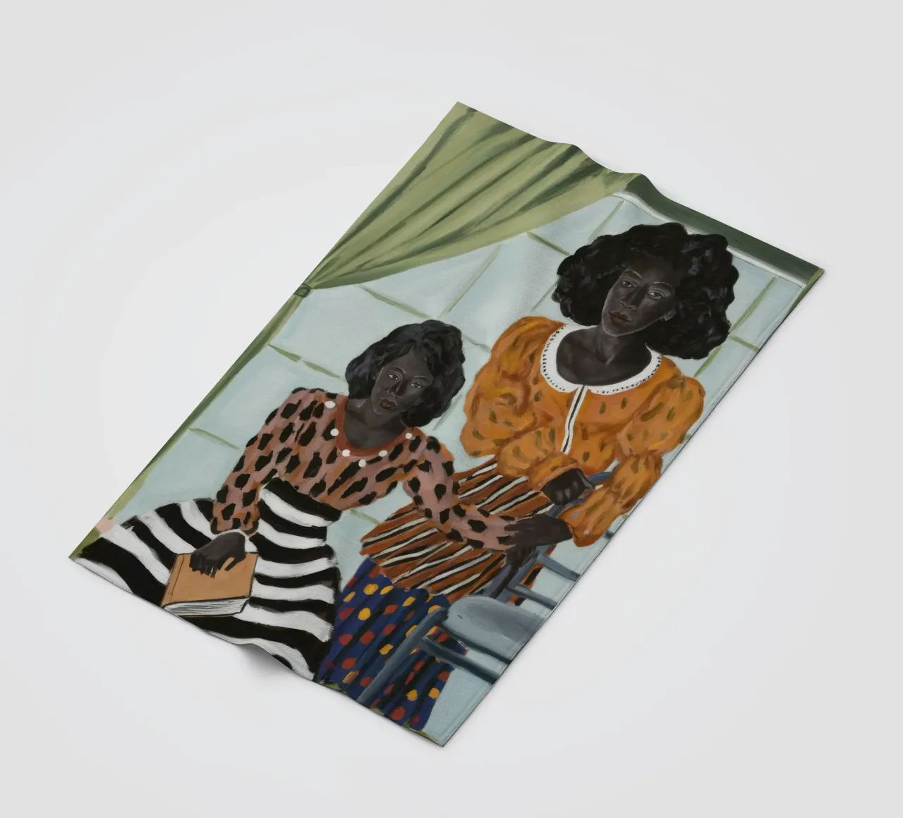 Raam Reflecties fleecedeken van Ebony Carpenter