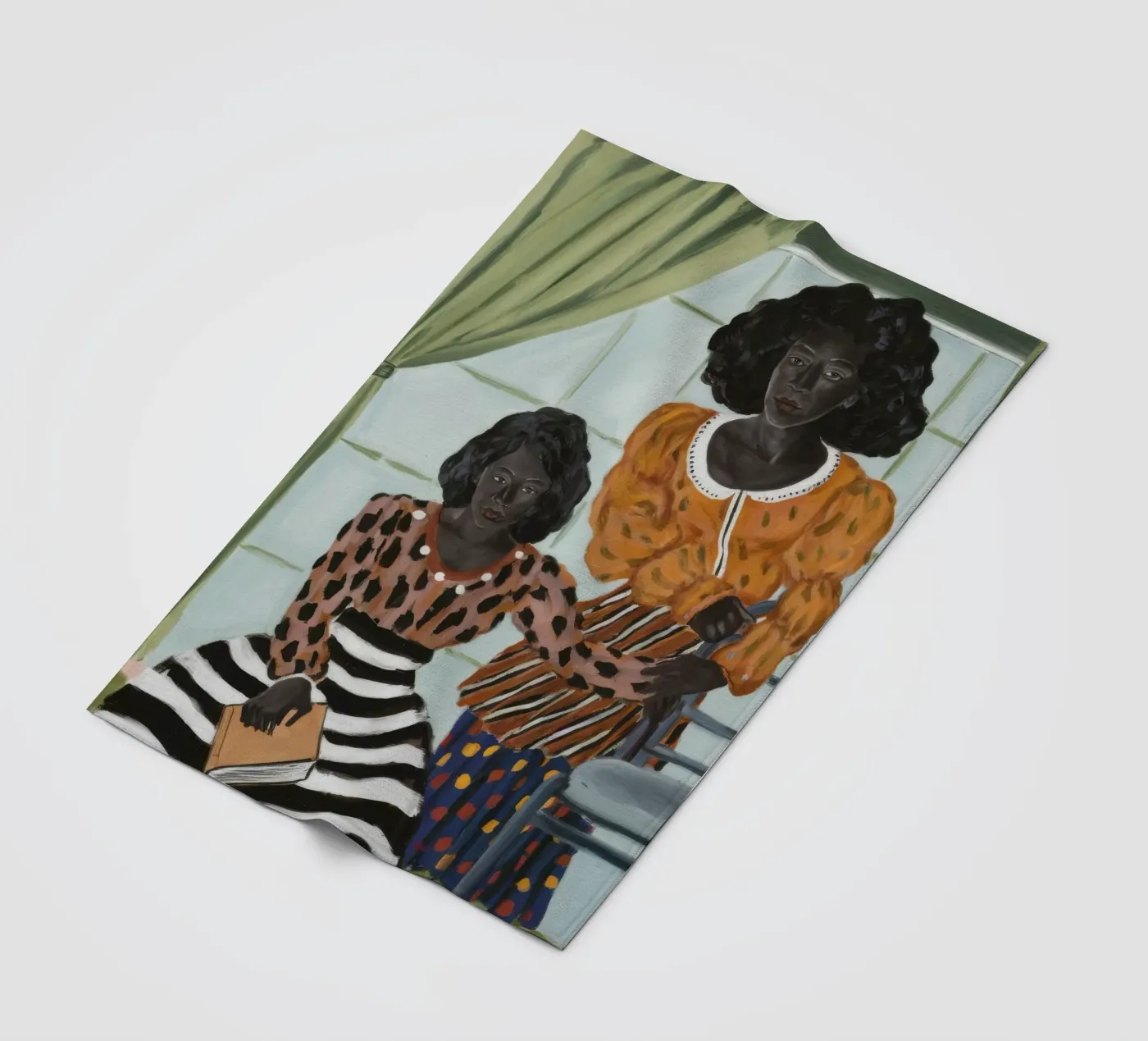 Window Reflections fleecedeken van Ebony Carpenter