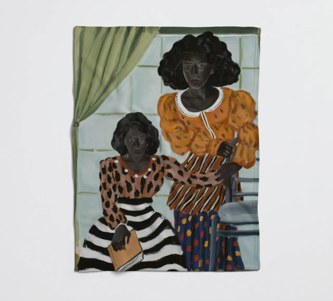 Raam Reflecties fleecedeken van Ebony Carpenter