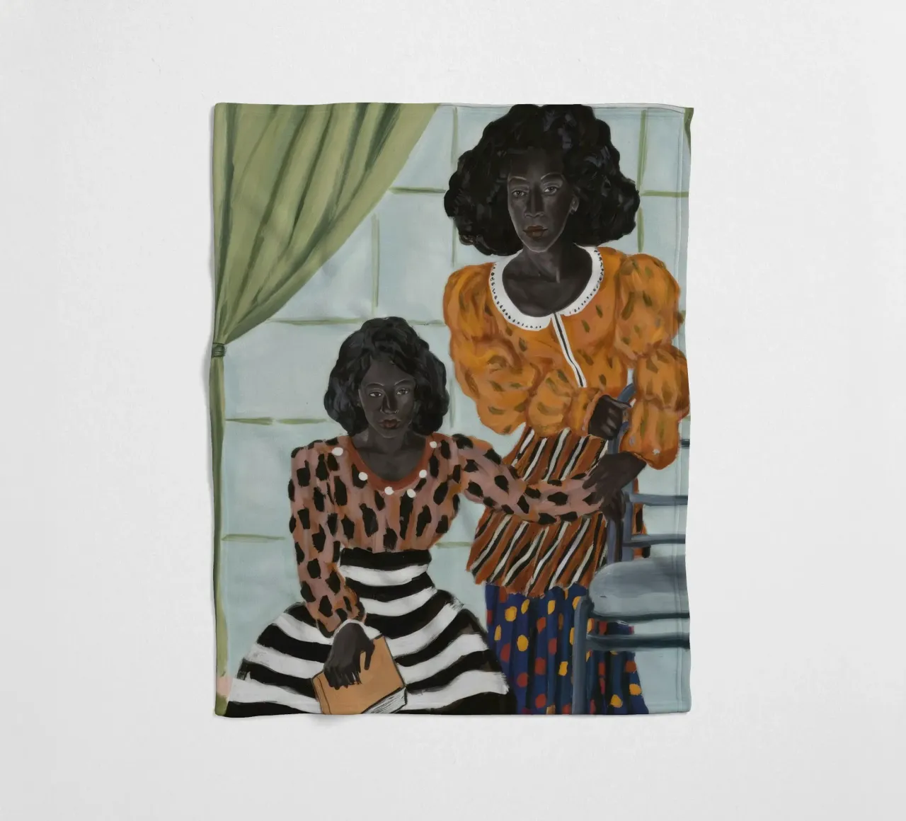 Raam Reflecties fleecedeken van Ebony Carpenter