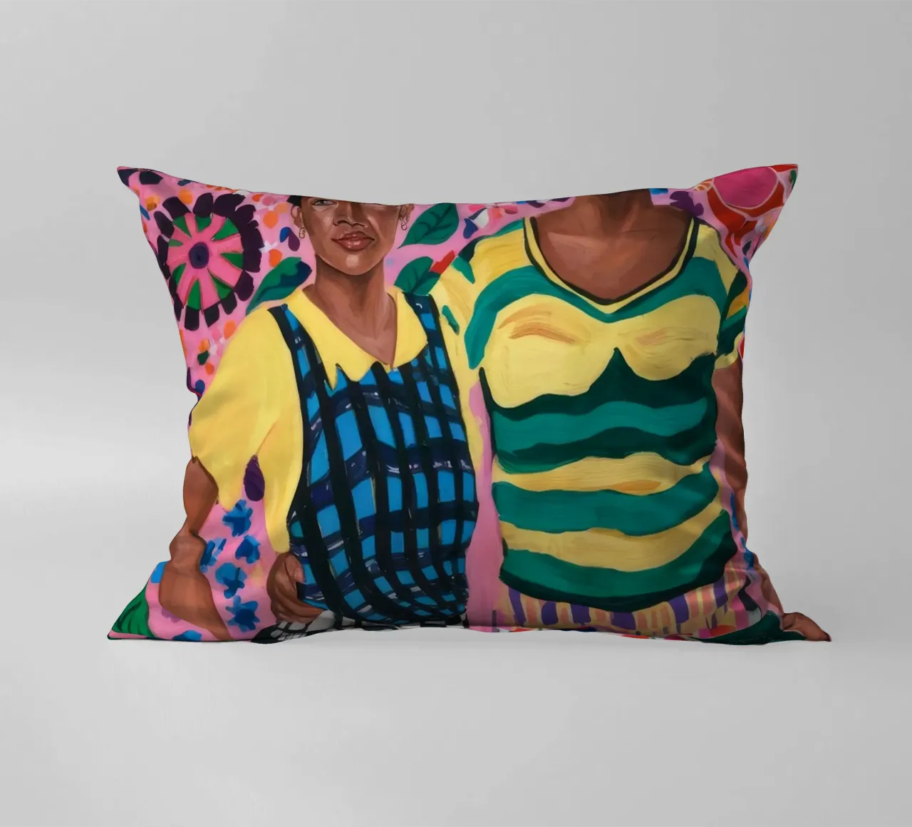Duo floreale cuscino da Ebony Carpenter