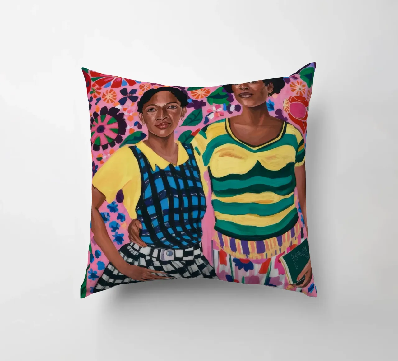 Duo floreale cuscino da Ebony Carpenter
