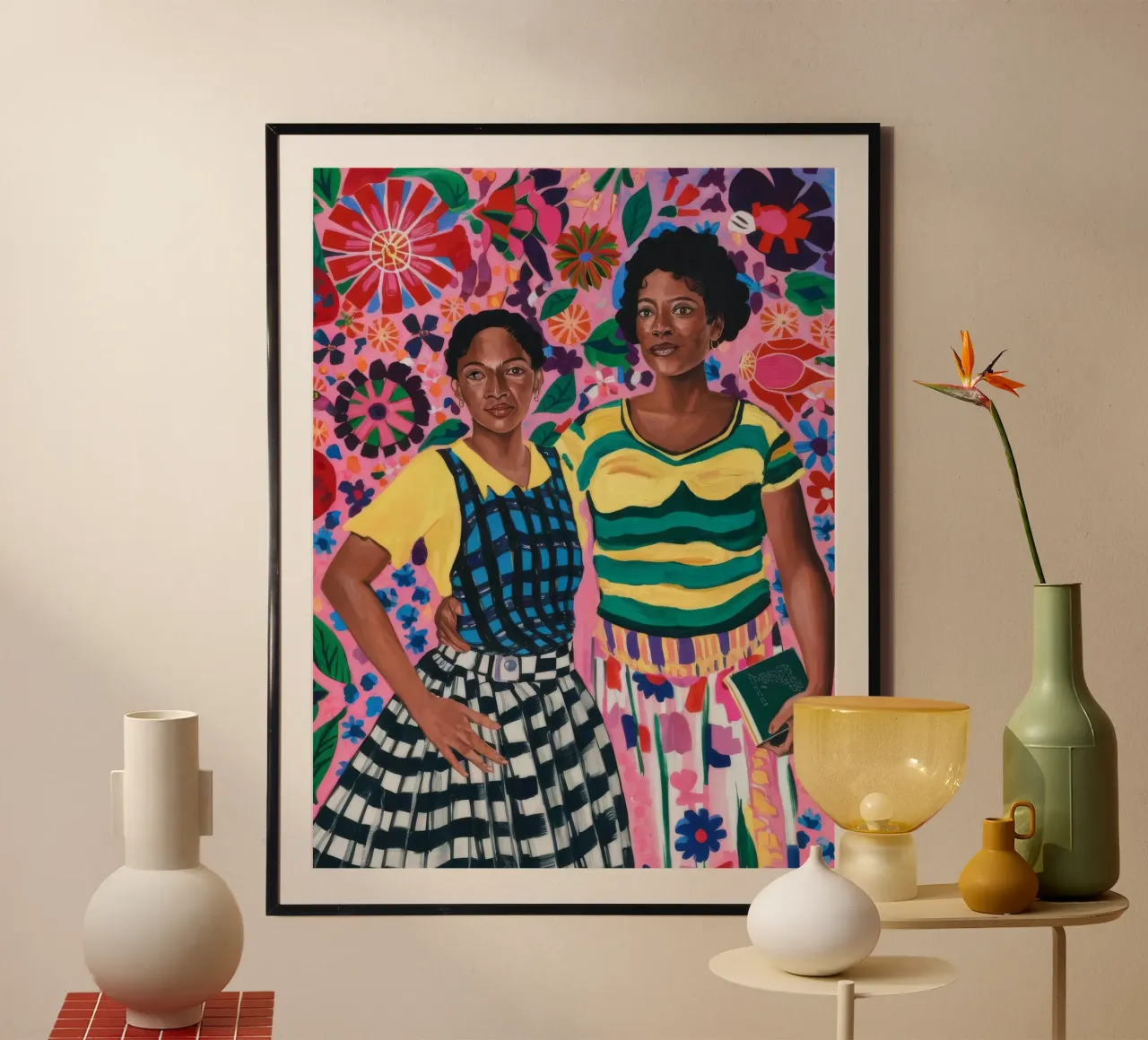 Duo floreale poster da Ebony Carpenter