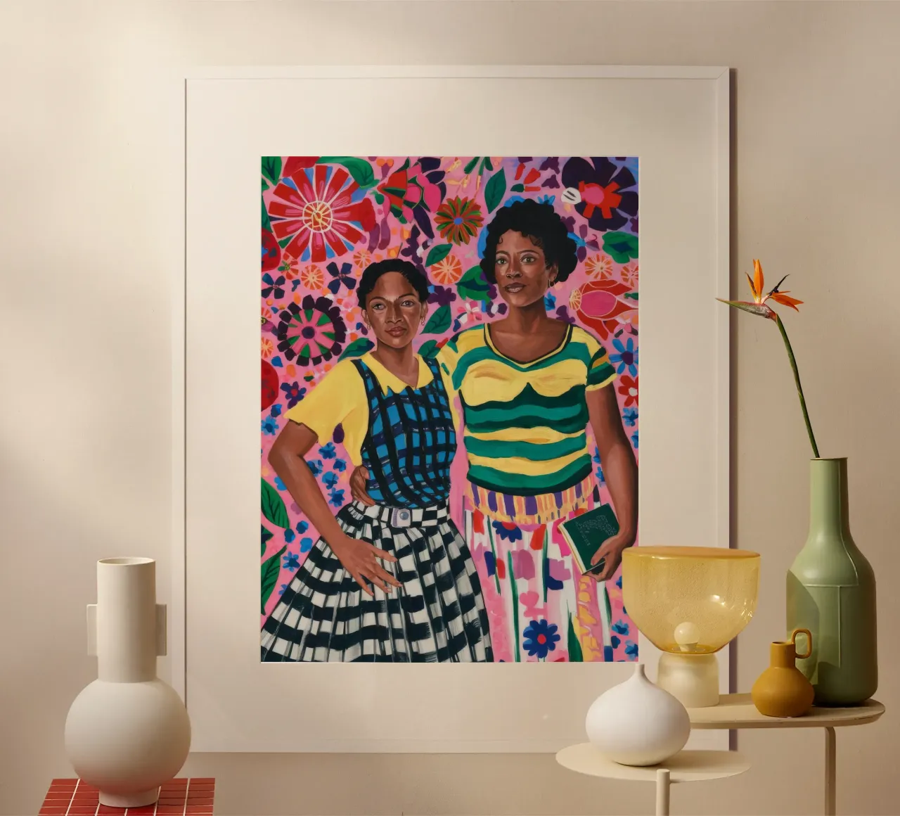 Duo floreale poster da Ebony Carpenter