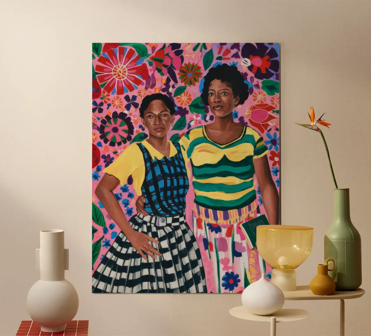 Duo floreale poster da Ebony Carpenter