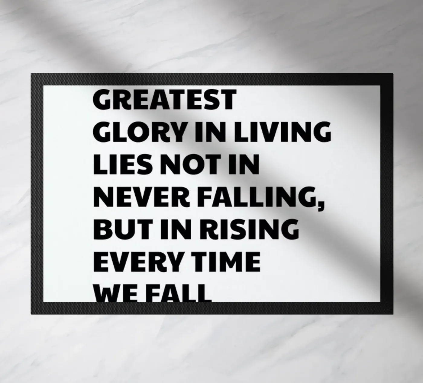 Every Time We Fall deurmat van Studio One