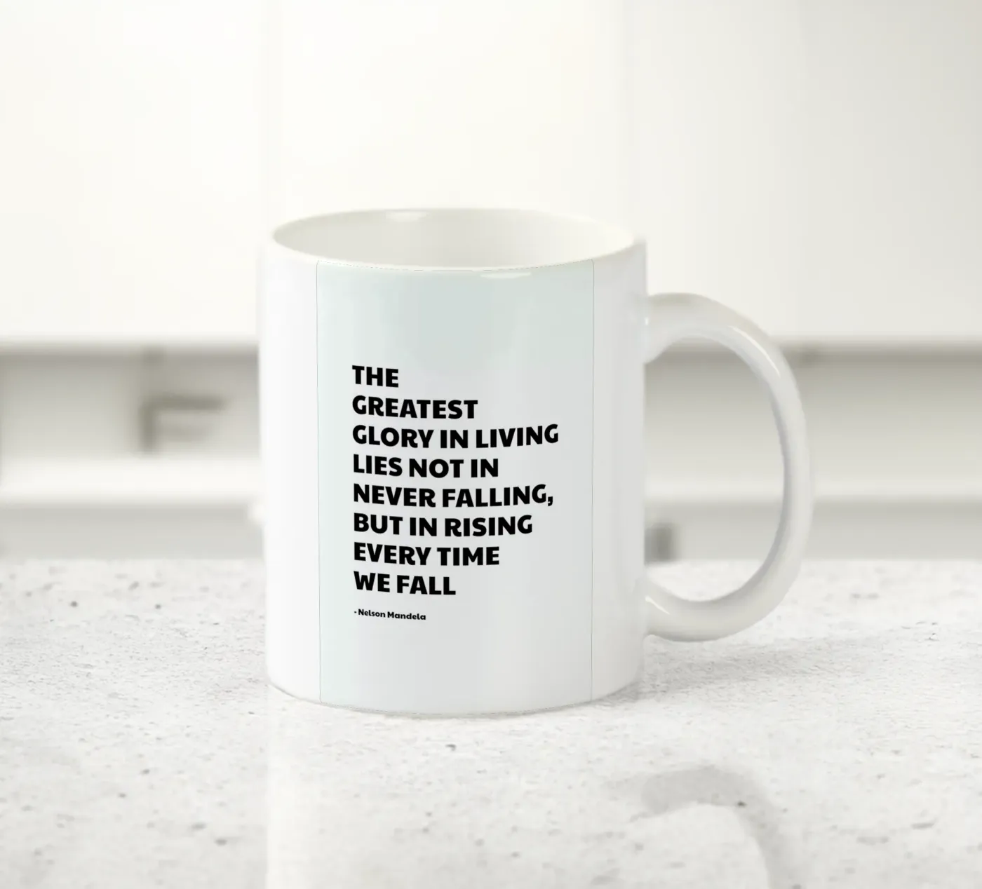 Every Time We Fall ceramic mug by Studio One