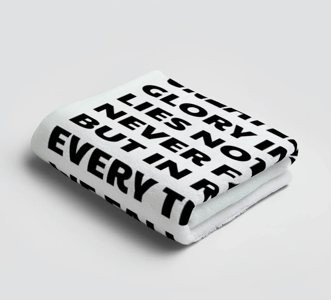 Every Time We Fall asciugamano da bagno da Studio One