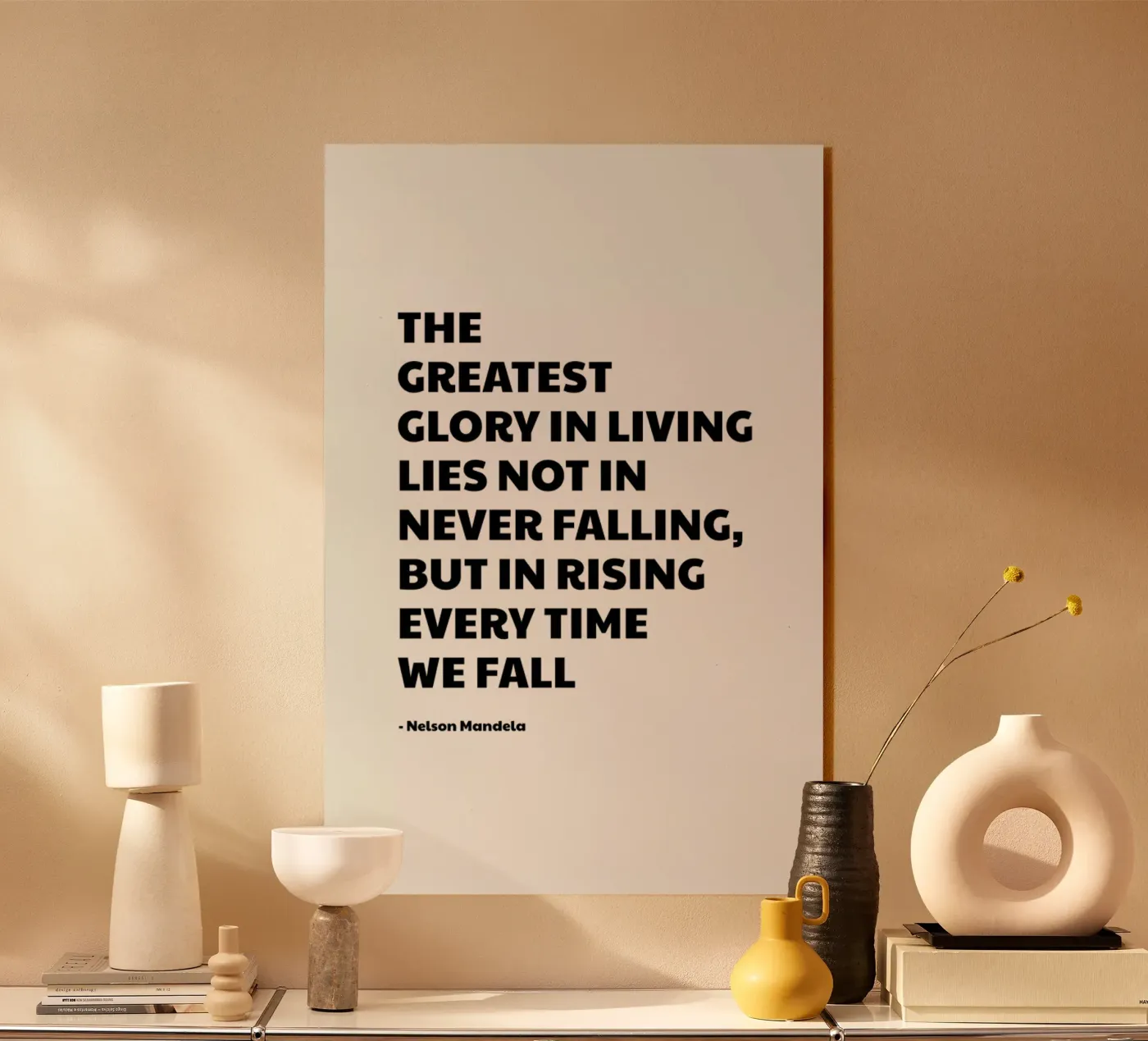 Every Time We Fall Acryl-Glas von Studio One