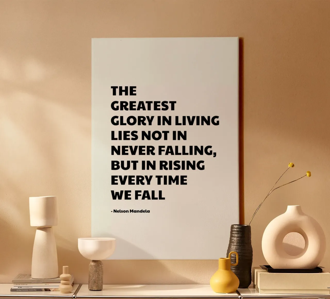 Every Time We Fall tela con Cornice a cassetta da Studio One