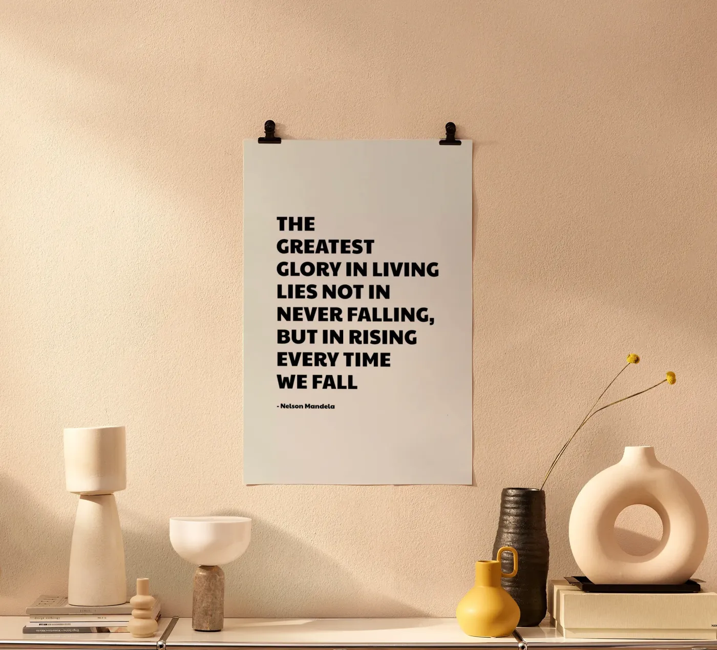 Every Time We Fall Poster von Studio One