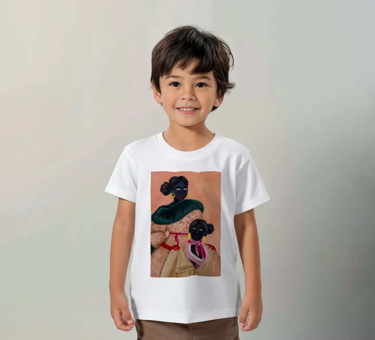 Omarm Elegantie kinder t-shirt van Ebony Carpenter