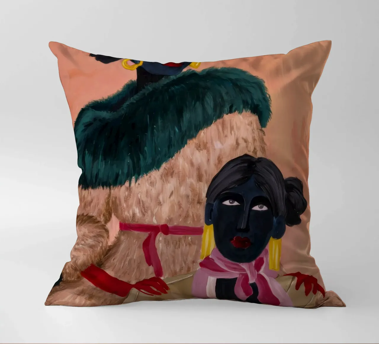 Abbracciare l'eleganza cuscino da Ebony Carpenter
