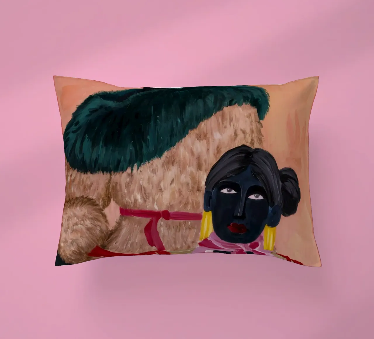 Abbracciare l'eleganza cuscino da Ebony Carpenter