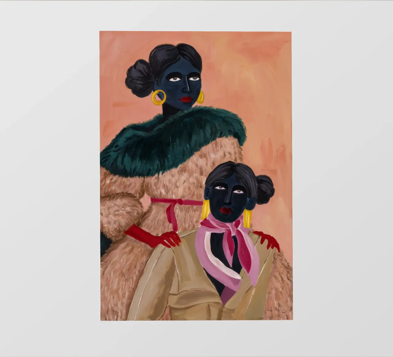 Umarmung der Eleganz Fototapete von Ebony Carpenter