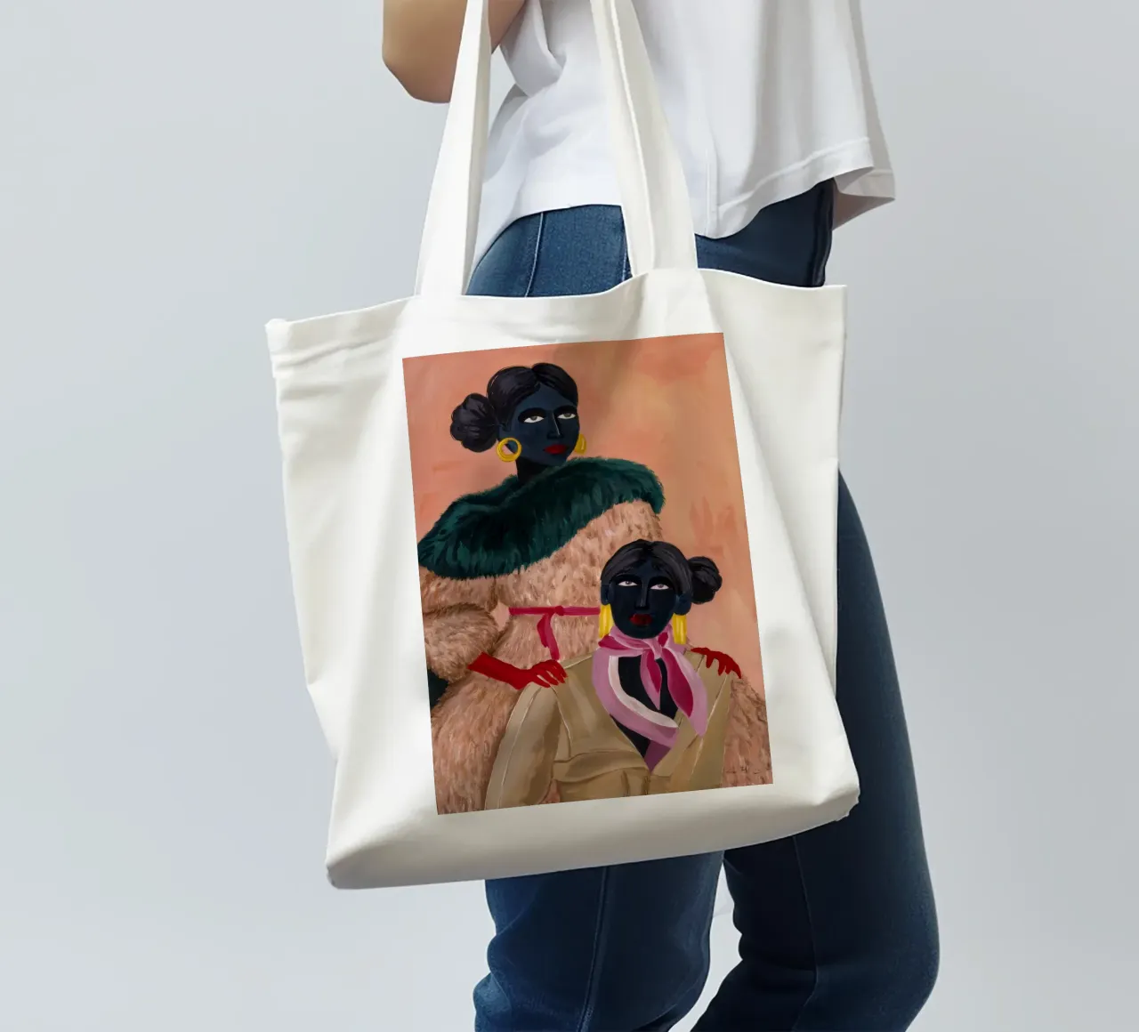 Abbracciare l'eleganza borsa in juta da Ebony Carpenter
