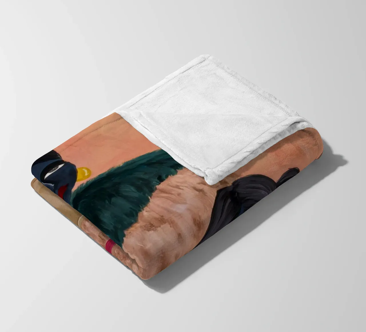 Abbracciare l'eleganza coperta in pile da Ebony Carpenter