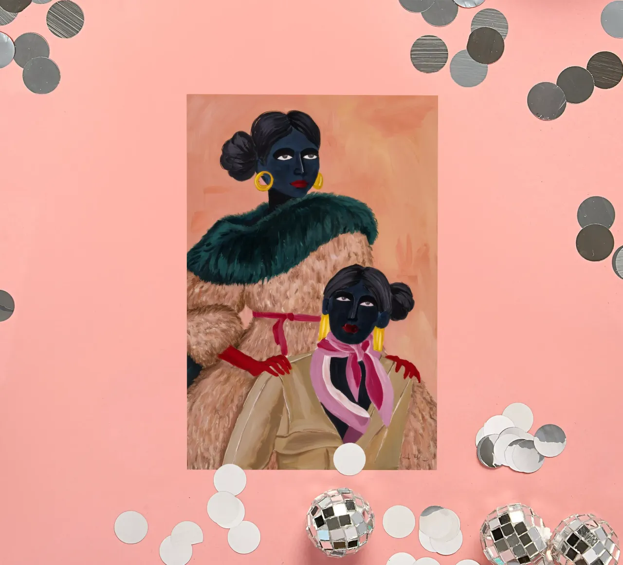Abbracciare l'eleganza adesivo da Ebony Carpenter