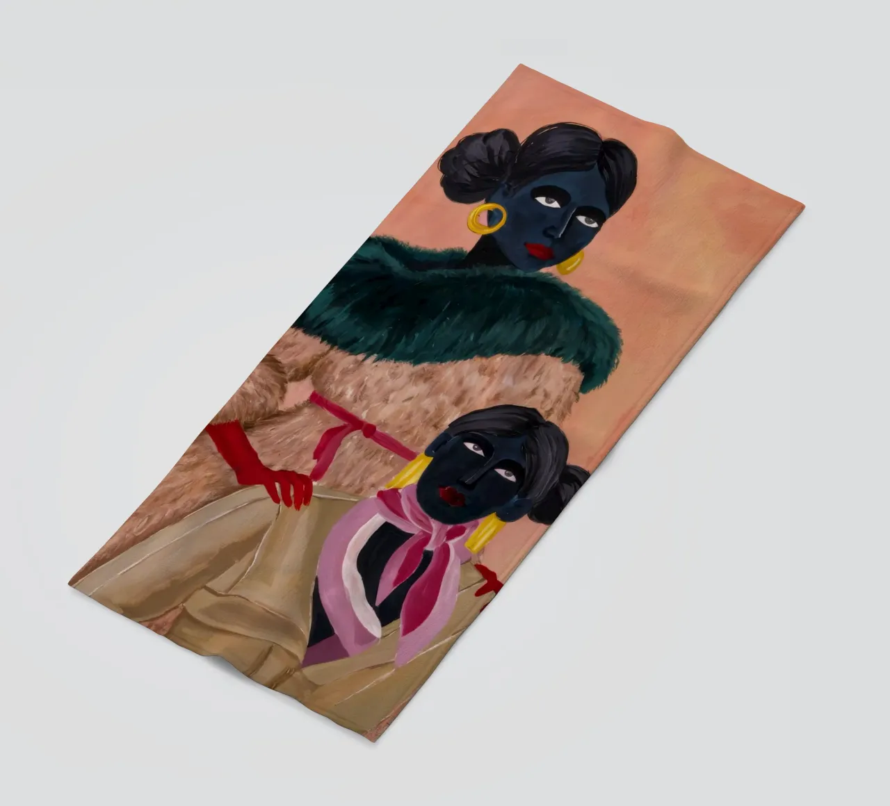 Abbracciare l'eleganza telo mare da Ebony Carpenter
