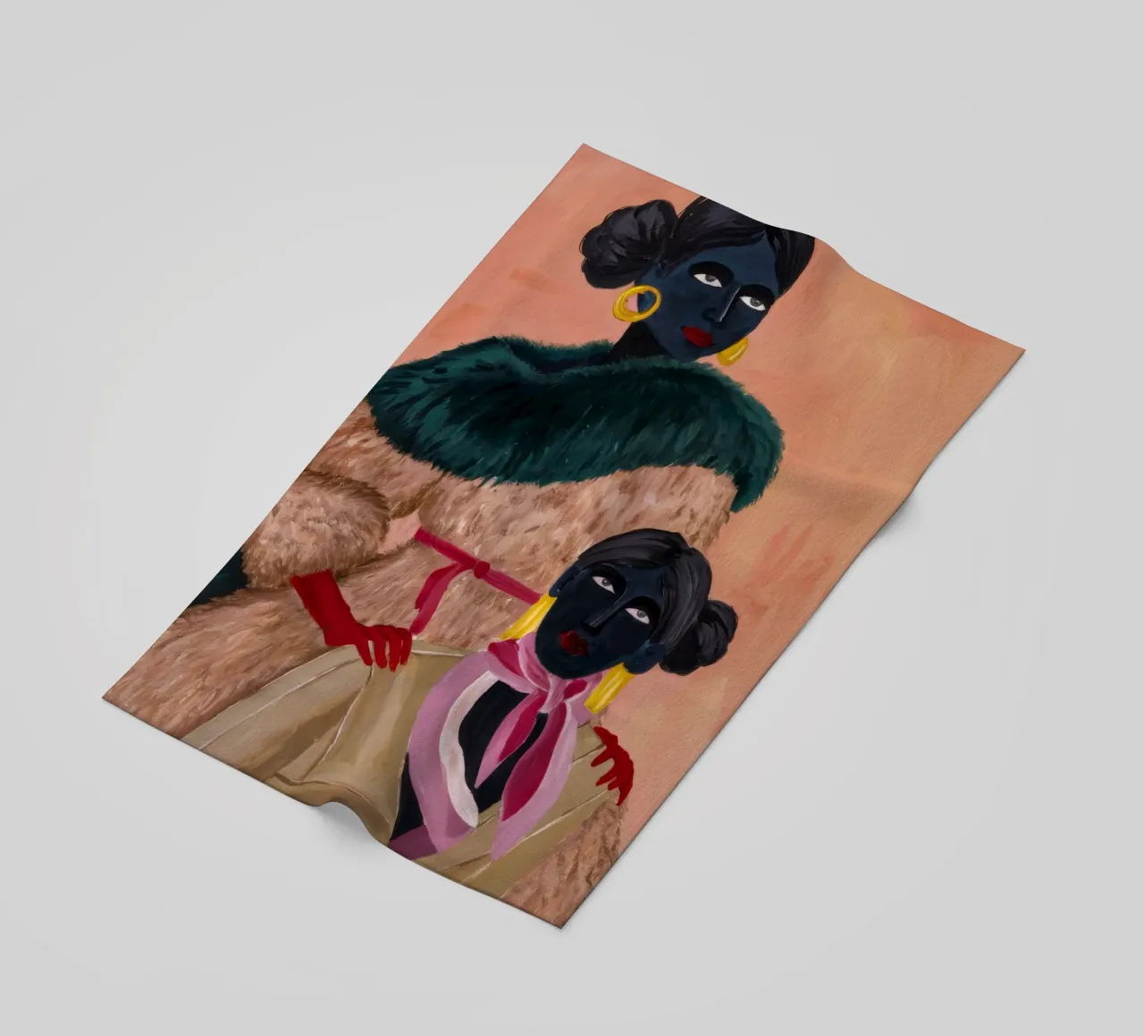 Abbracciare l'eleganza telo mare da Ebony Carpenter