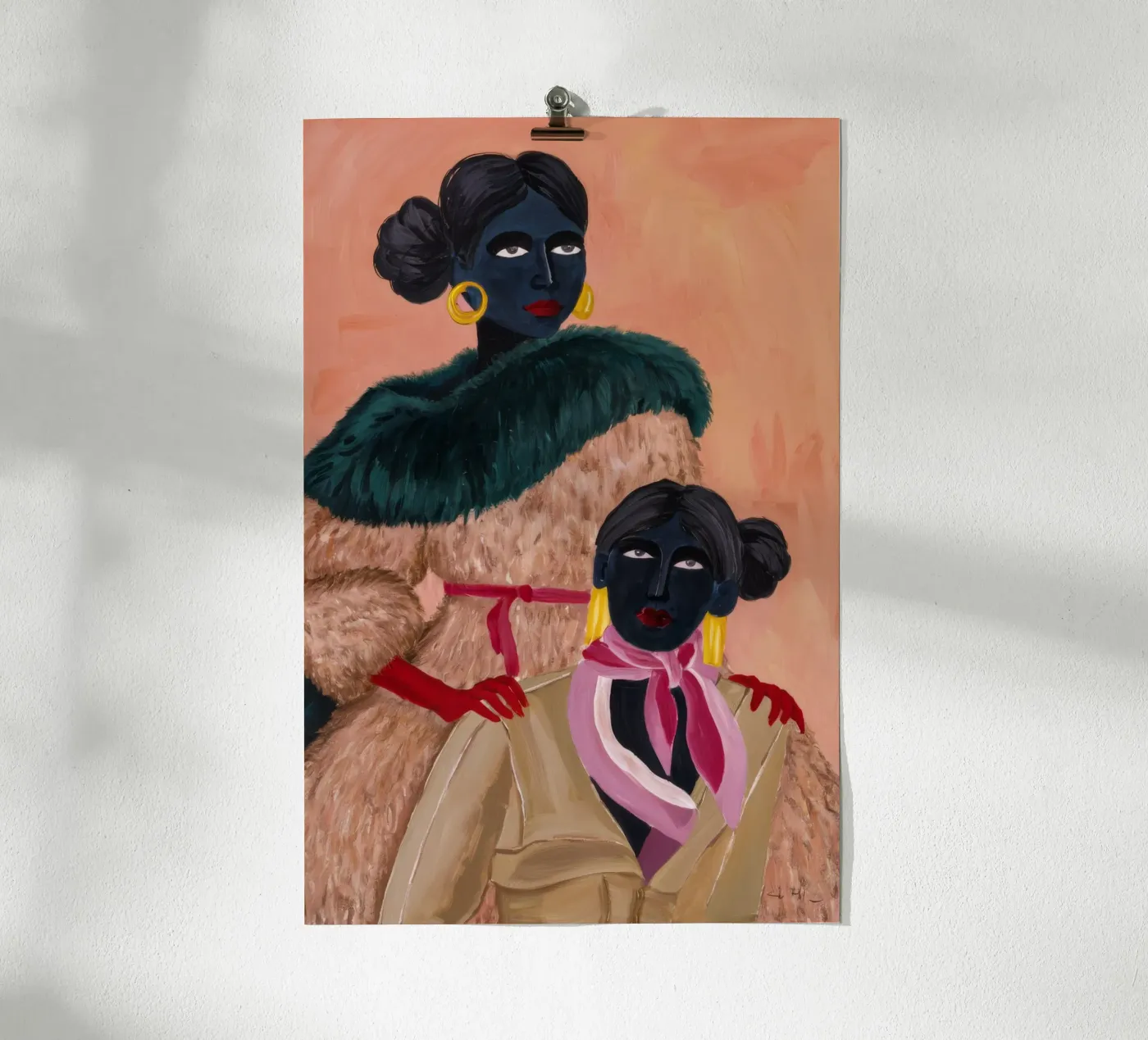 Embrace Elegance poster by Ebony Carpenter