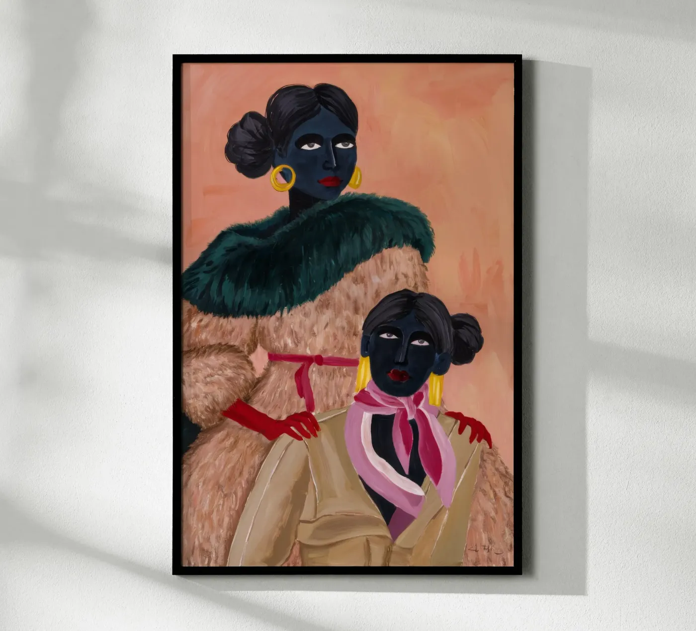 Embrace Elegance poster by Ebony Carpenter