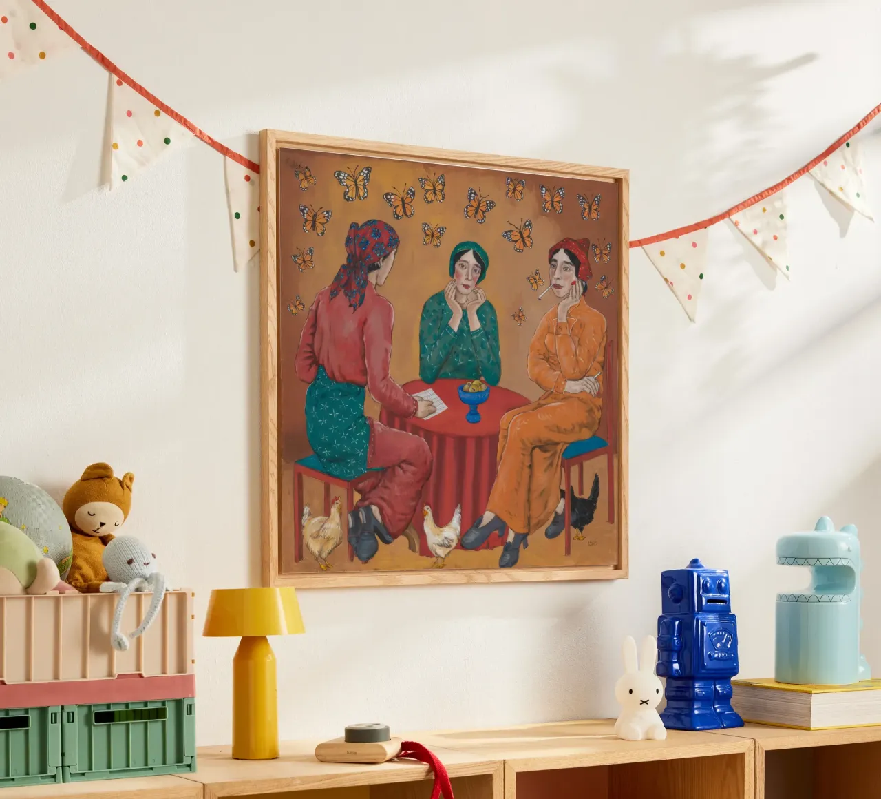 Tè alla farfalla plexiglass da Ebony Carpenter